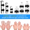 BBTO 6 Pcs Finger Splint Metal Support Finger Brace Arthritis