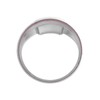 HDBUBALUS Motorcycle 4" Speedometer Trim Ring Bezel Visor Cover for