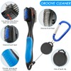 sprookber Golf Accessories Set - PRO Retractable Golf Club Brush,