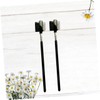 TOVINANNA 2pcs Steel Eyebrow Brush and Eyelash Comb Grooming Tool