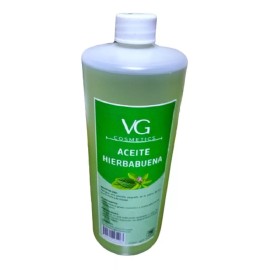 VGCOSMETICS Aceite Masajes Hierbabuena Corporal Spa Profesional 1 Litro