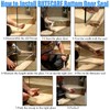 Butecare Premium Frameless Shower Door Bottom Seal Strip for Glass