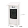Outdoor Digital Thermometer Waterproof Garden Temperature Gauge Meter with Hook