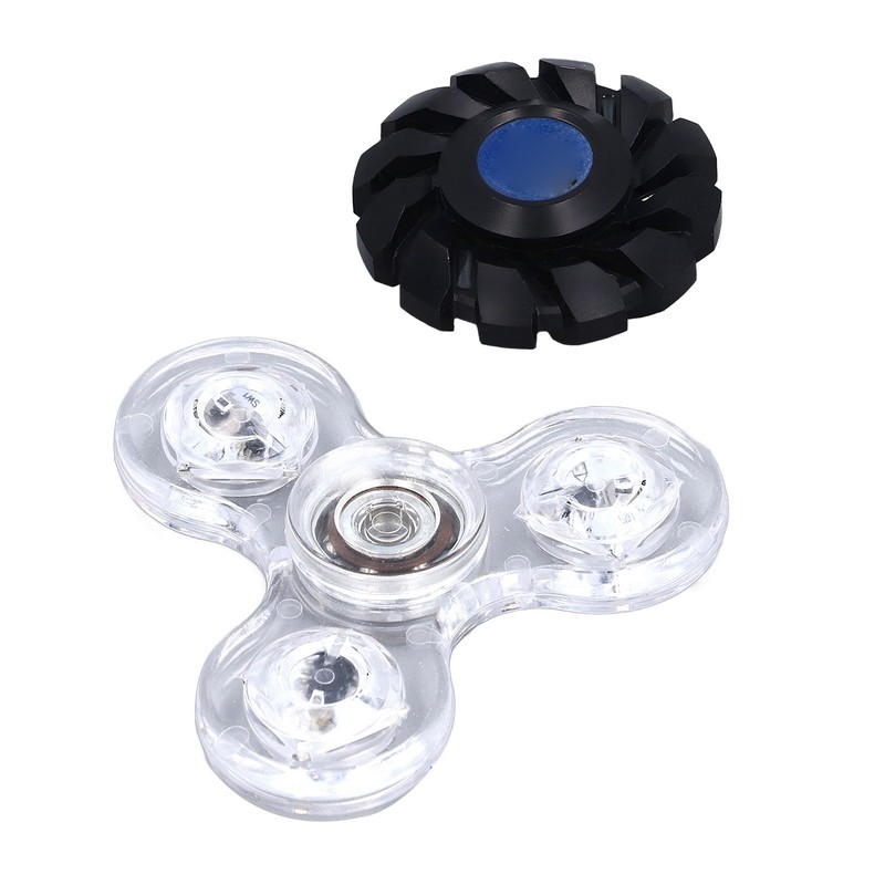 Luminous Fingertip Rotating Toy Stress Reduction and Anxiety Relief Cool