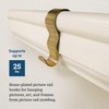 PHS 10 Pack Picture Rail Hooks - Supports up to