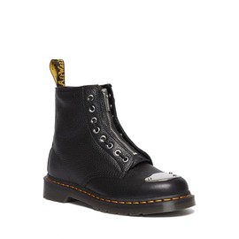 Dr. Martens Unisex 1460 Pascal HDW Fashion Boot, Black Milled Nappa, 9 US Women