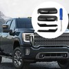 ZUDKSUY 2 Pack Front Exterior Door Rearview Mirror Cover Trim,