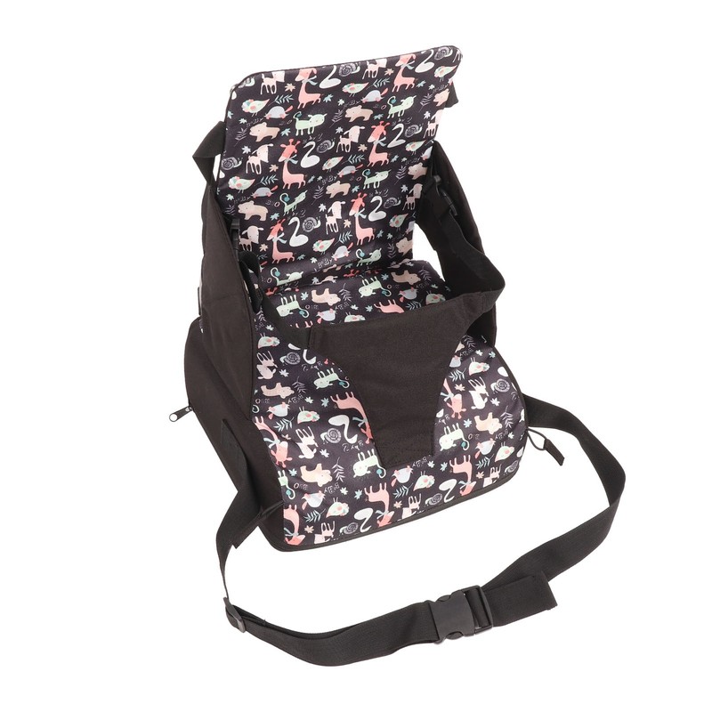 Children Chair Booster Chair Cartoon Portable Folding Toddler Booster Chair