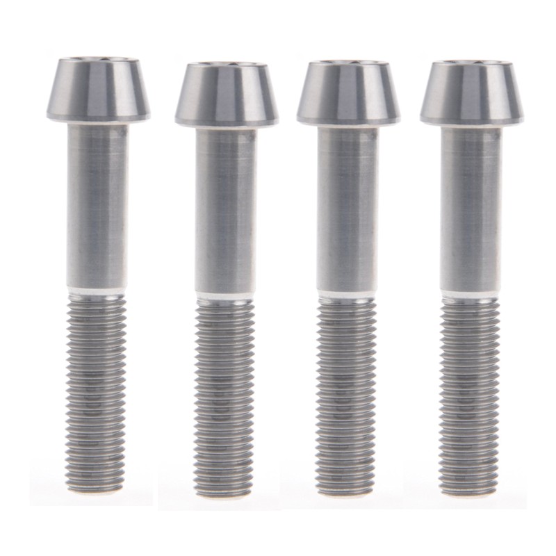 4x Conical Titanium Brake Caliper Screw for Ducati Monster 696