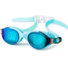 DIZOKIZO Swimming Goggles UV Protection Anti-Fog Waterproof Swim Goggles Easy to Adjust for Adult Men Women