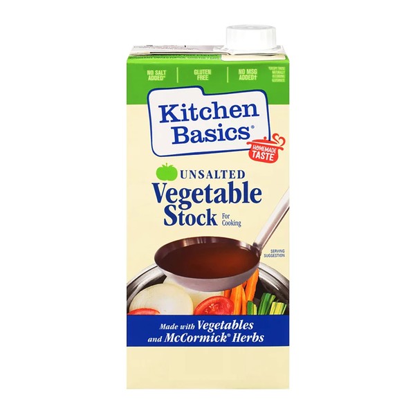 Kitchen Basics Cooking Stock Vegetable Unsalted 946mL