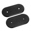 2 Pcs AC Delete Firewall Hole Plug Aluminum Car AC