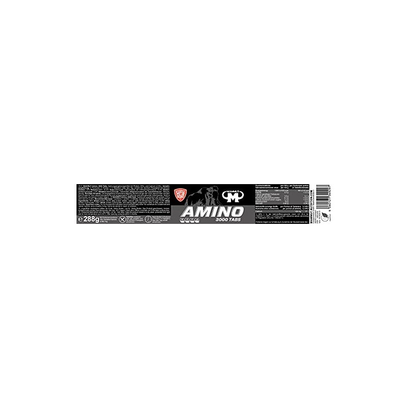 Mammut Amino 3000 Tablets – 300 Piece Canister – (1