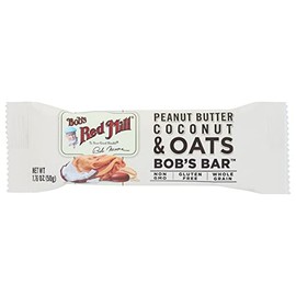 Bob's Red Mill Bar Oat Pnt Btr Coconut, 1.76 Oz (Pack of 12)