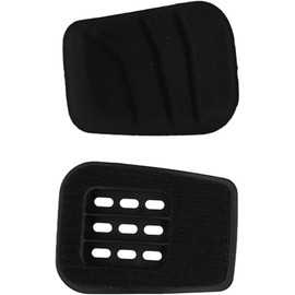 XINYUICEAN Carbon Fiber Bicycle Rest Handlebar Pads a Pair, Bike for Handlebar Pads, Bike arms Pads Foam Rest, Aerobar Replacement Arms Pads for Biking Black 103x77mm