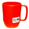 イノマタ化学(Inomata-k) マグカップ レンジ用 外寸(mm):107×79×99 レッド RRN0201