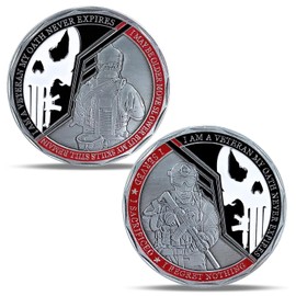 Oath Military Challenge Coin Special Designed for Veterans