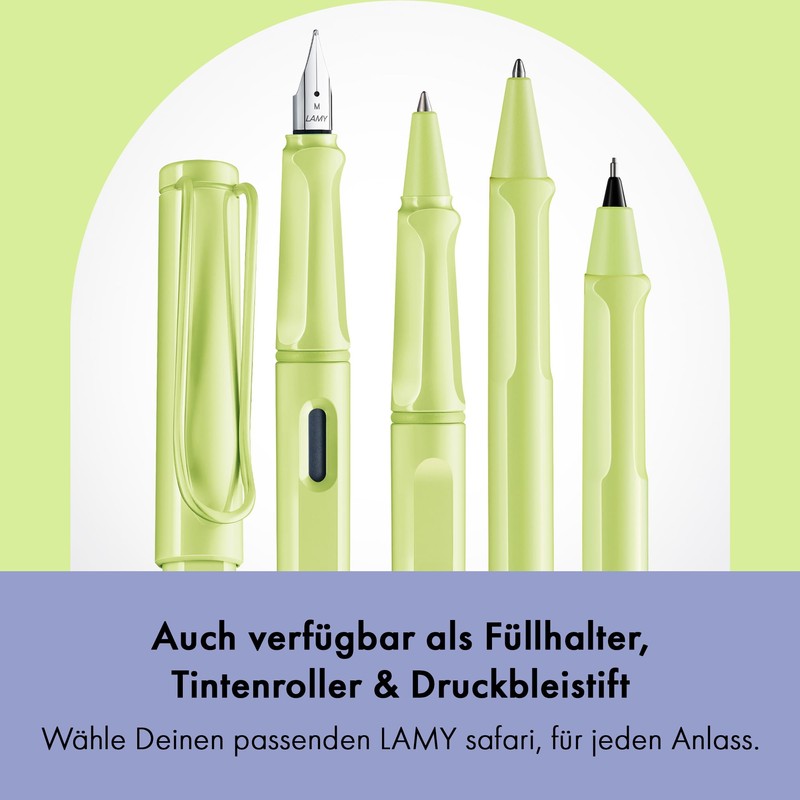 Lamy Safari Springgreen Ballpoint Pen - Timeless Classic Ballpoint Pen