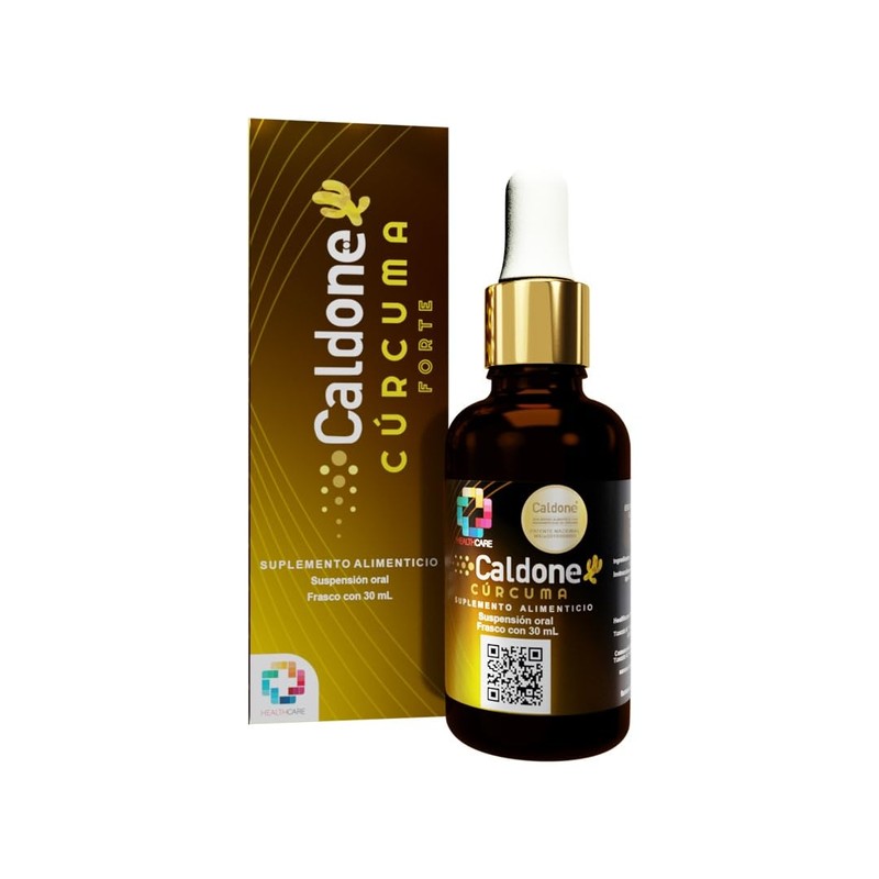 CURCUMA CON NANOTECNOLOGIA APLICADA 98% ABSORCION FRASCO CON 30 ML-CALDONE