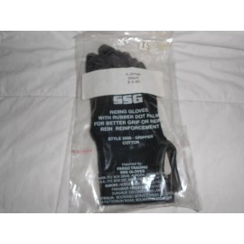SSG GRIPPER RIDING GLOVES STYLE 5000 X SMALL SIZE 5 BLACK