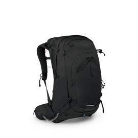 Osprey Manta 34L Men's Hiking Backpack with Hydraulics Reservoir, Black, One Size