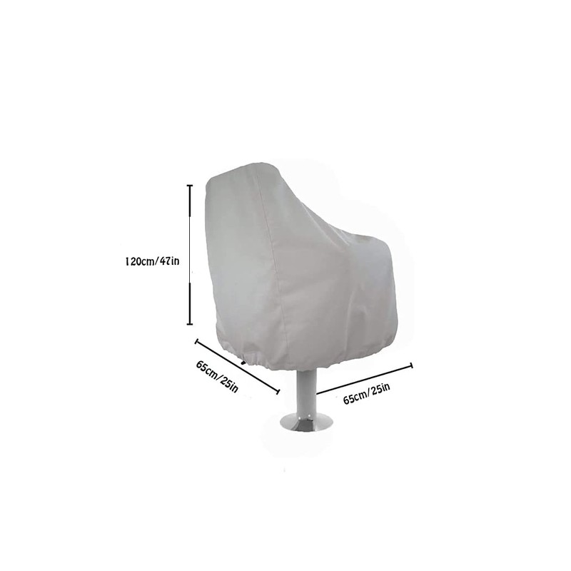 J&C 25X25X47inch Boat Seat Clearance Prime Covers Sun-Protect Canvas Helm