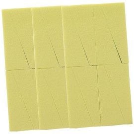 Healvian 72pcs Color Gradient Nail Art Sponge Applicators Skin-friendly Makeup Applicators for Easy Gradient Manicure for Professional and Home Use