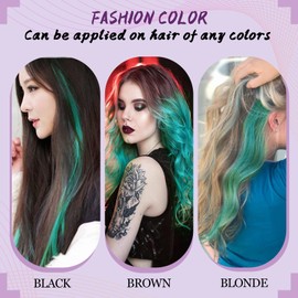 RUNATURE Bonding Real Hair Extensions 55 cm Green Keratin U-Tip Extensions Real Hair Hot Fusion 25 g 25 Pieces 1 g/s Long Human Hair Extensions Bondings Real Hair Green Colour #Teal