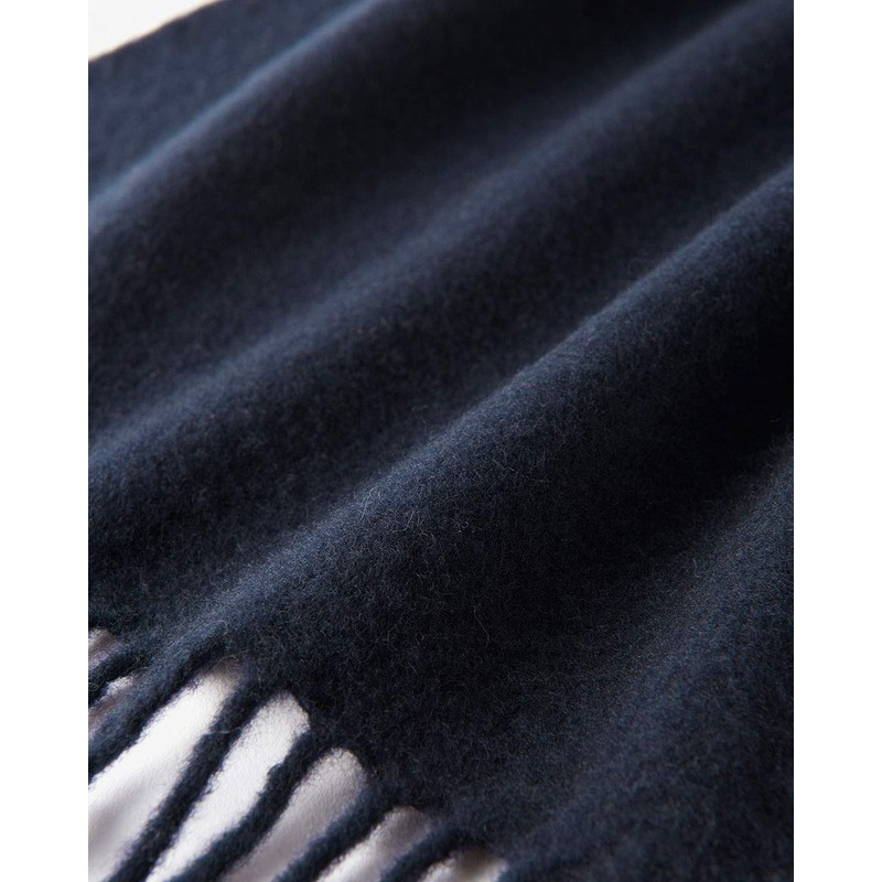 Duclasse 54928 Mongolian Cashmere Scarf, navy