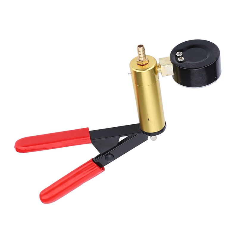 Handheld Vacuum Pump Tester Set Hose Adapter Storage Tank Sealing