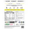 10X Athletic Whey Protein, Low Calorie, High Protein, Vegetarian, Informed