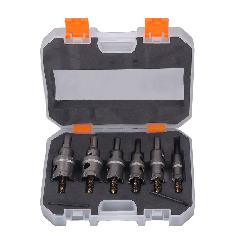 6PCS Set Carbide Hole Saw Kit 16 to 32mm TCT