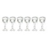 Farrow Industries 1:12 Scale 6 Pc Empty Cut Stemware Set