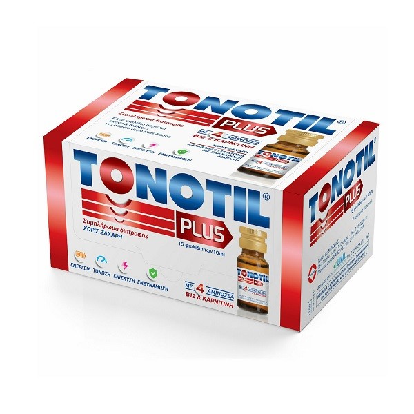 Tonotil Plus Food Supplement Vials 15x10ml