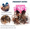 2 PCS Hair Extension for Girls Kids Ponytail Extension with