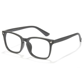 Cyxus Blue Light Glasses Men Women Reduce Eye Strain UV Blocking for Computer Screen（8082T42 Dark Gray）