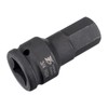 sourcing map 24mm Impact Hex Bit Socket, 3/4" Drive 80mm