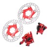 4pcs Disc Brake Kit Aluminium Alloy Disc Brake Calipers Rotor