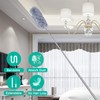 Microfiber Feather Duster, Extendable Cobweb Duster with 100 inches Extension