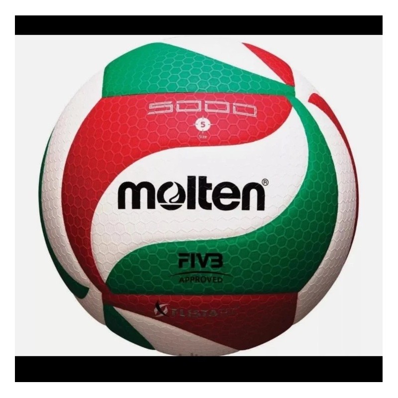Molten V5M5000 Volleyball Size 5, Soft Touch, Indoor/Outdoor PU Microfiber