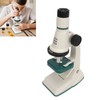 Kids Microscope Science Kit 200 to 1200X Magnification Flexible Angle