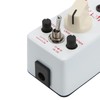 Heavy Metal Distortion Pedal White Electric Guitar Effect Pedals with