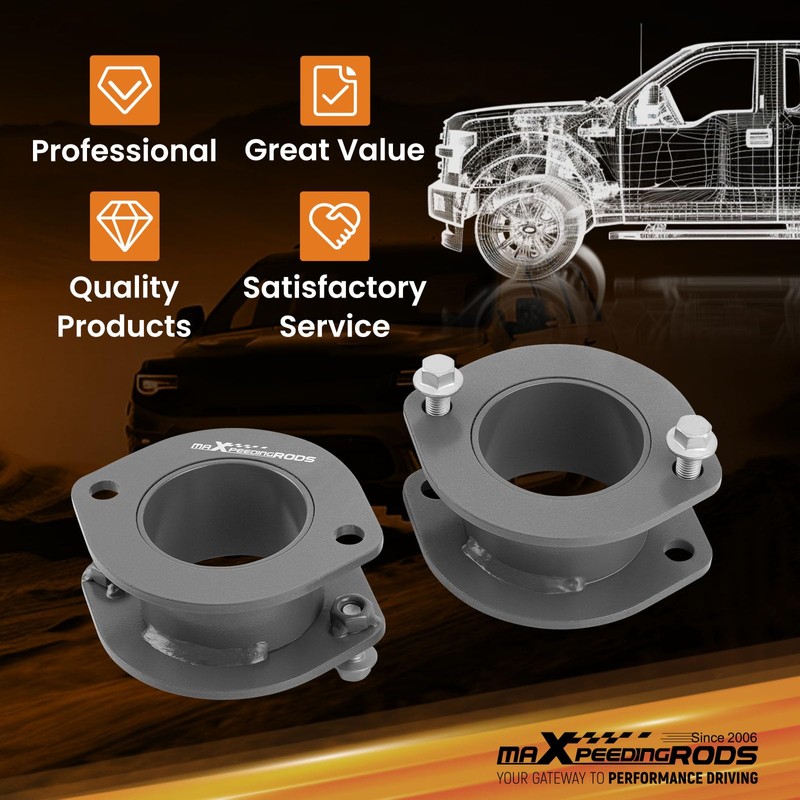 maXpeedingrods 3” Rear Lift Spacer for Honda CR-V 4WD 2002-2006,