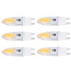 6PCS G9 LED COB Light Bulb 500LM Ceiling Lamp Bulb
