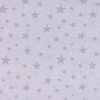 Decorative Fabric Curtain Fabric Raumhoch Star White Grey 2.8 m