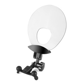 Saxophone Deflector, Plastic Saxophone Deflector Sound Deflector Shield with Mute&Reflect Sound Functions for Wind Instrument