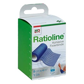 Ratioline Acute Cohesive Bandage 8 Cmx4 m Blue
