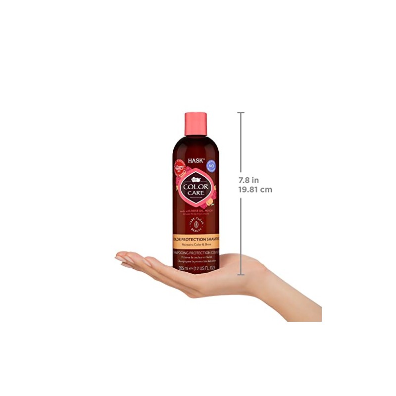 HASK Set De Champú Y Acondicionador Para Cabello Teñido Sin
