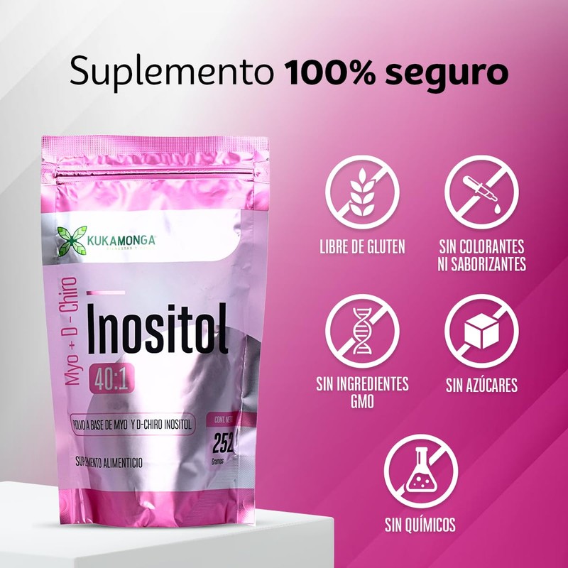 Myo & D-chiro Inositol Platinum | 252 g Polvo |