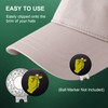 GHHJX Magnetic Golf Ball Marker Hat Clip Golf Ball Marker
